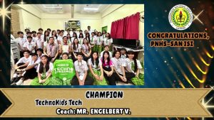 Congratulations Grade 10 – Thomas Edison: Champion, TechnoKids Techno Showdown Week 2 Challenge!
