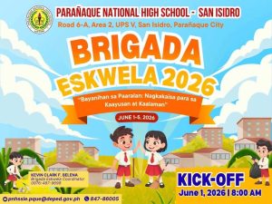 Brigada Eskwela 2026: Isang Matagumpay na Pagkakaisa!