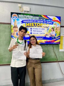 A Proud HISTOPOP Achievement for PNHS – San Isidro!